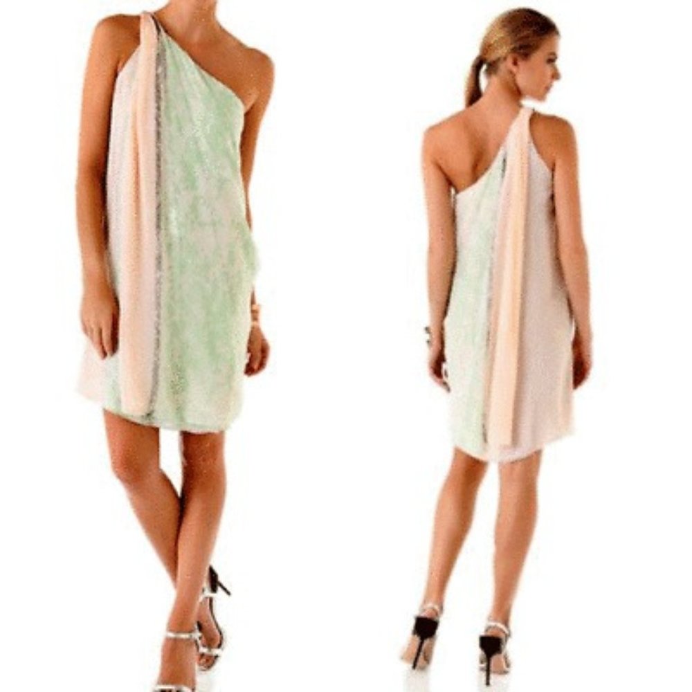 DVF Liluye Short Cocktail Dress, Sz4